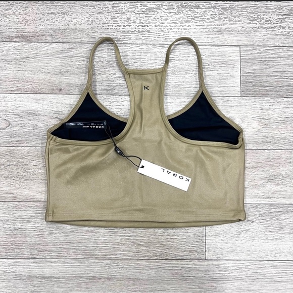 Koral Leah Infinity Sports Bra & Leggings SET in Coriander size medium - Picture 5 of 6